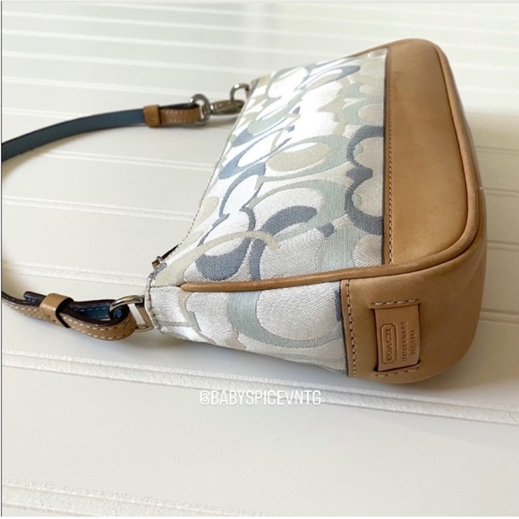 Coach Y2K Tiffany Blue Demi Shoulder Bag - Picture 6 of 6